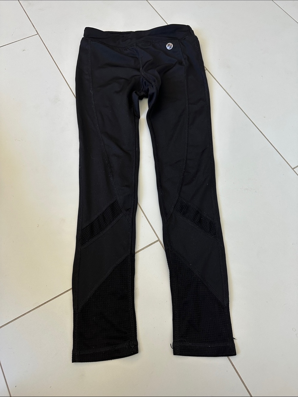 Place sport Black Performance Leggings 7/8